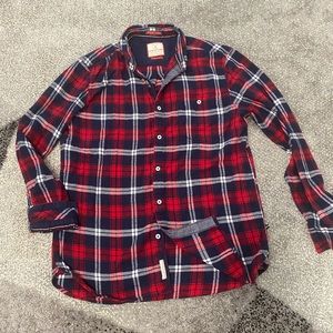 Denim & Flower Slim Fit Flannel L